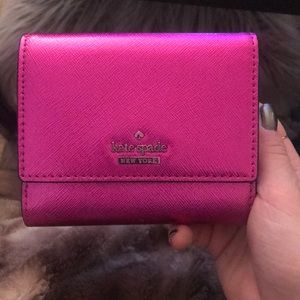 Kate Spade Hot Pink Wallet